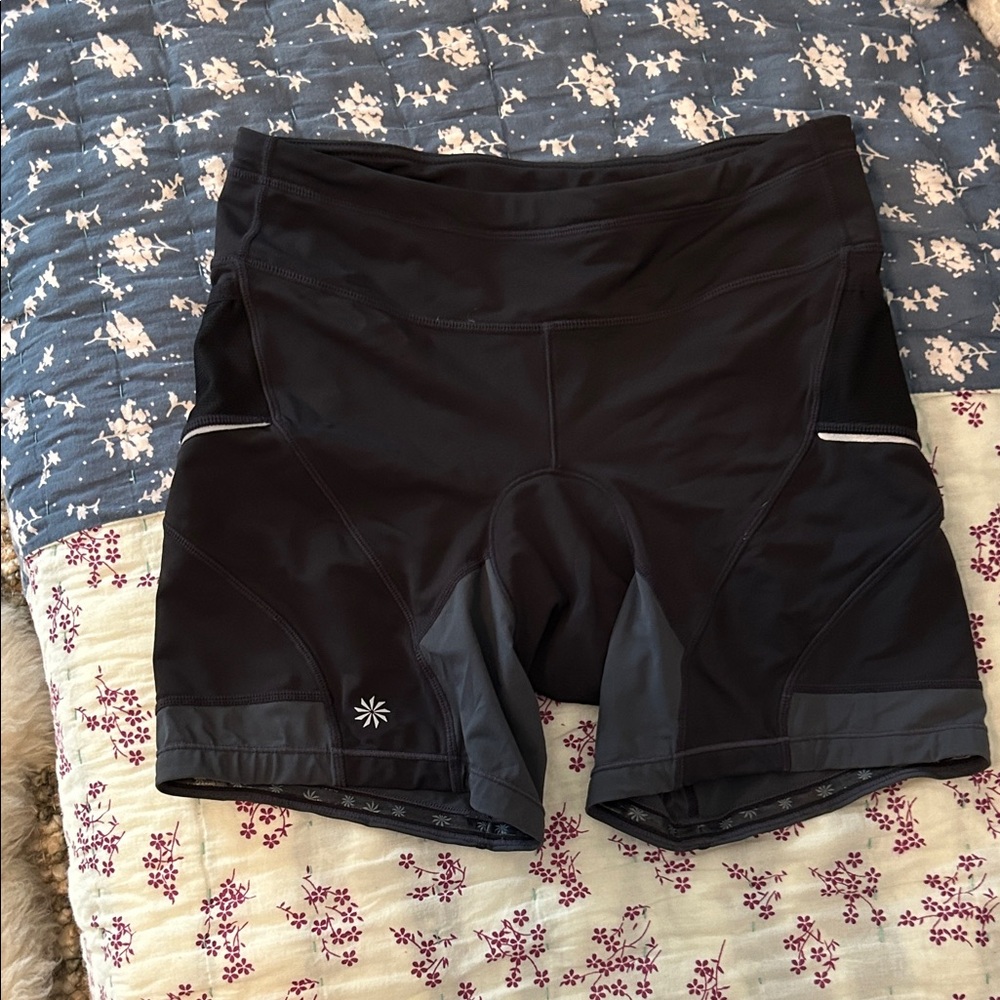 Athleta Black Bike Shorts